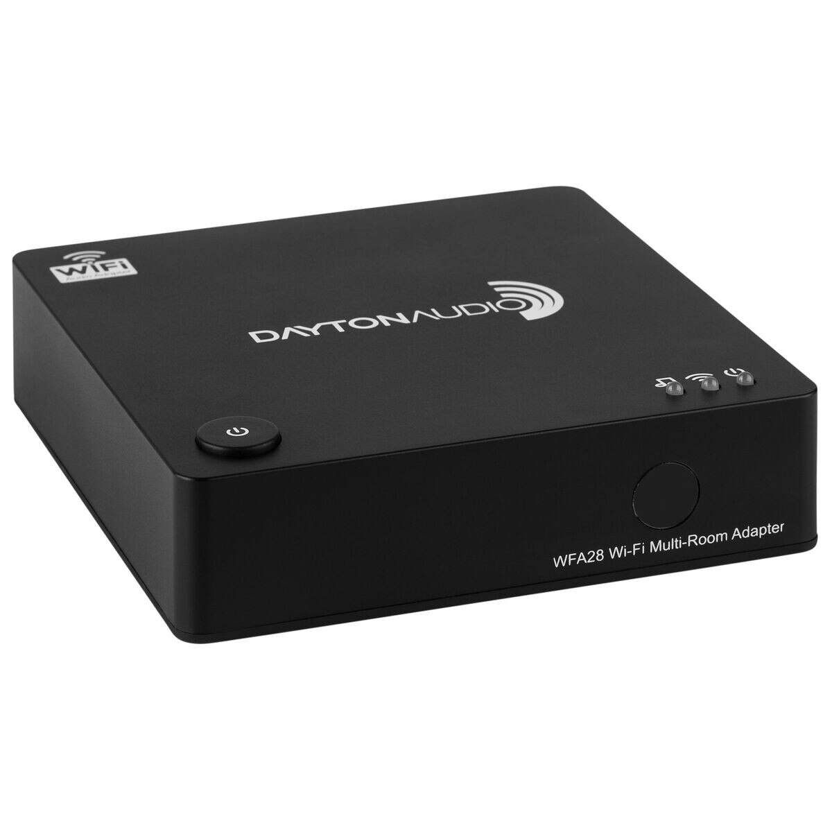 Dayton Audio WFA28 MultiRoom WiFi Audio Adapter with IR Remote and